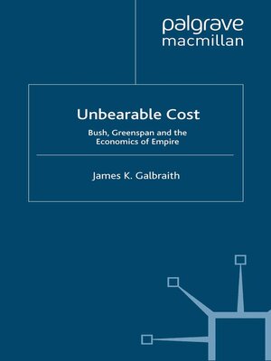 cover image of Unbearable Cost